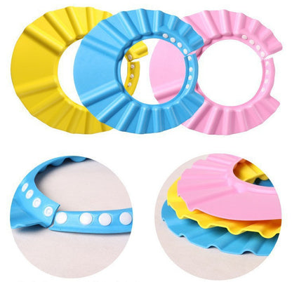Baby Shower Bathing Protect Soft Cap