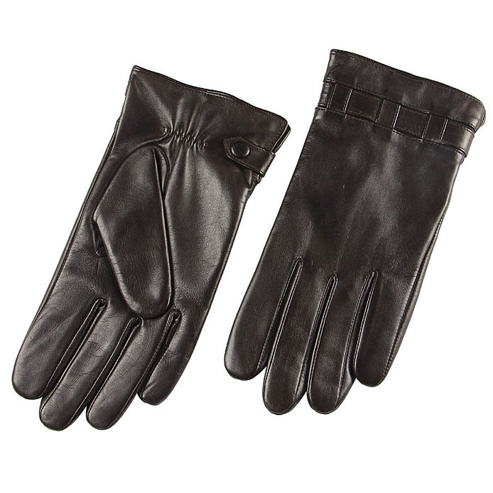 Warm and cashmere sheepskin gloves