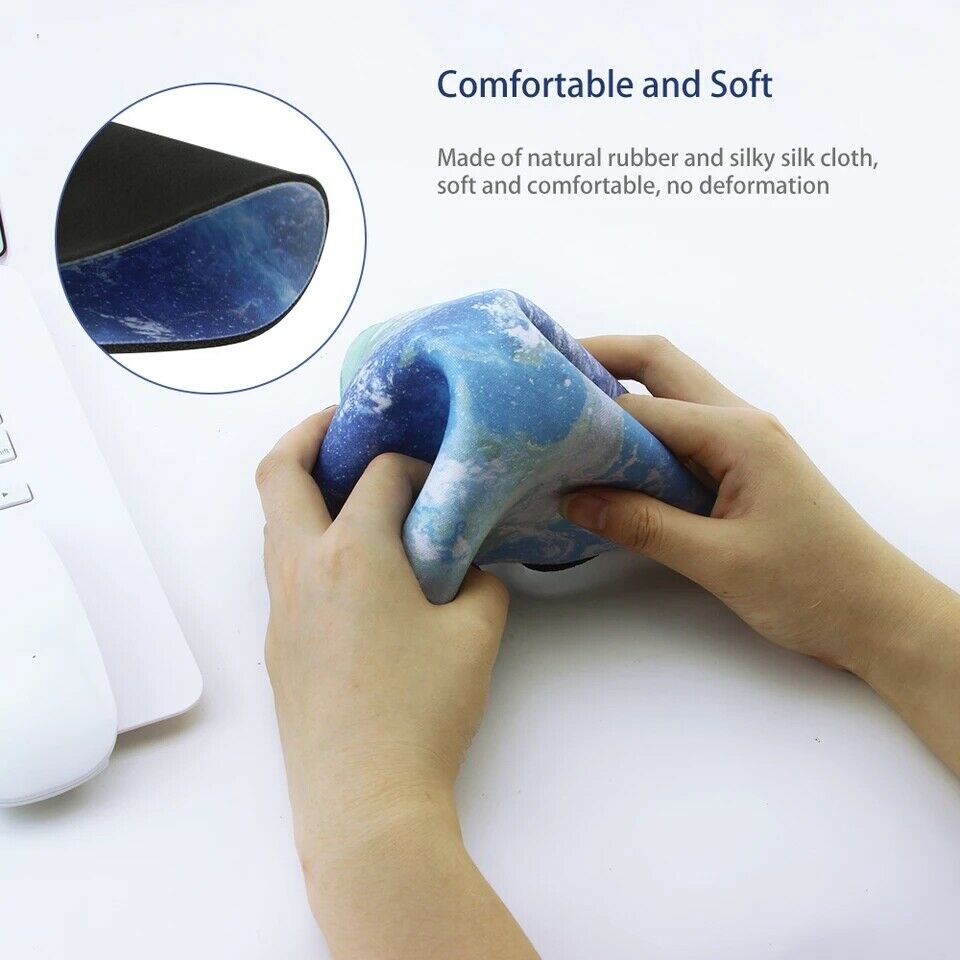 Round Gaming Non Slip Mouse Pad For Laptop