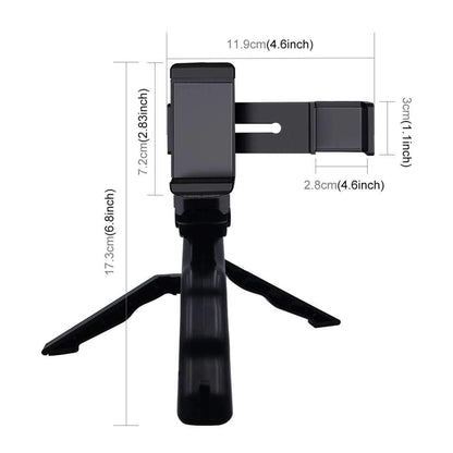 Foldable Tripod With Smartphone Fixing Clamp