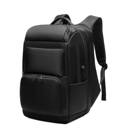 Multifunctional Black Smart Travel Backpack