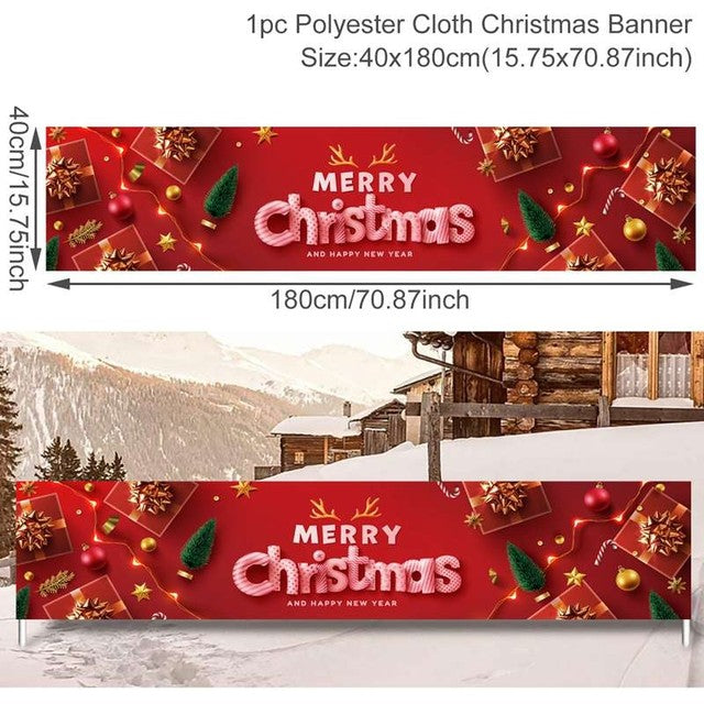 Christmas Outdoor Banner
