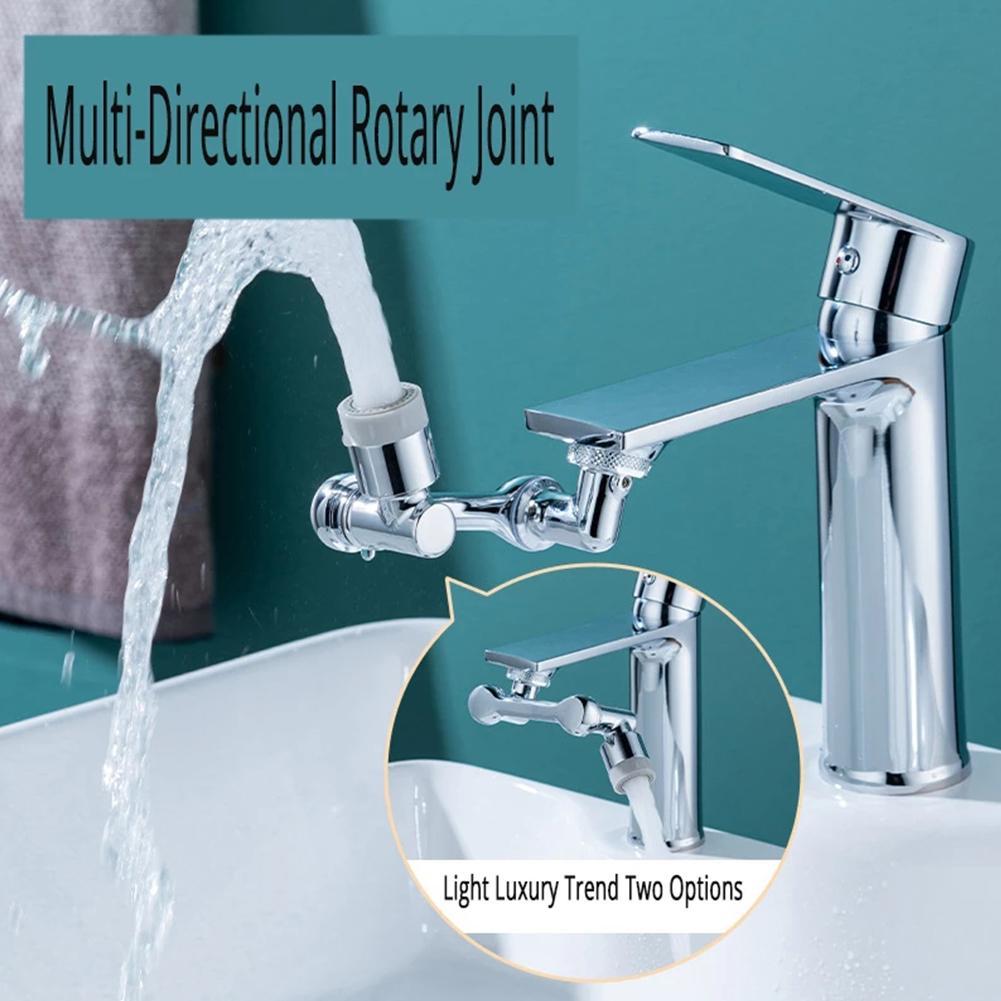 Universal 1080 Multifunctional Swivel Faucet Extender Splash Shower