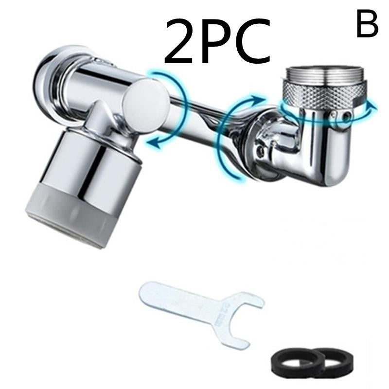Universal 1080 Multifunctional Swivel Faucet Aerator And Extender Splash Resistant Shower