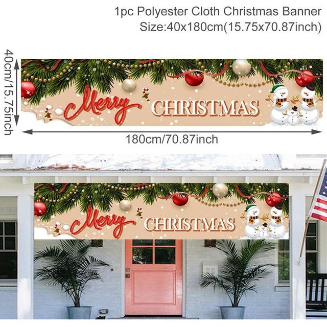 Christmas Outdoor Banner